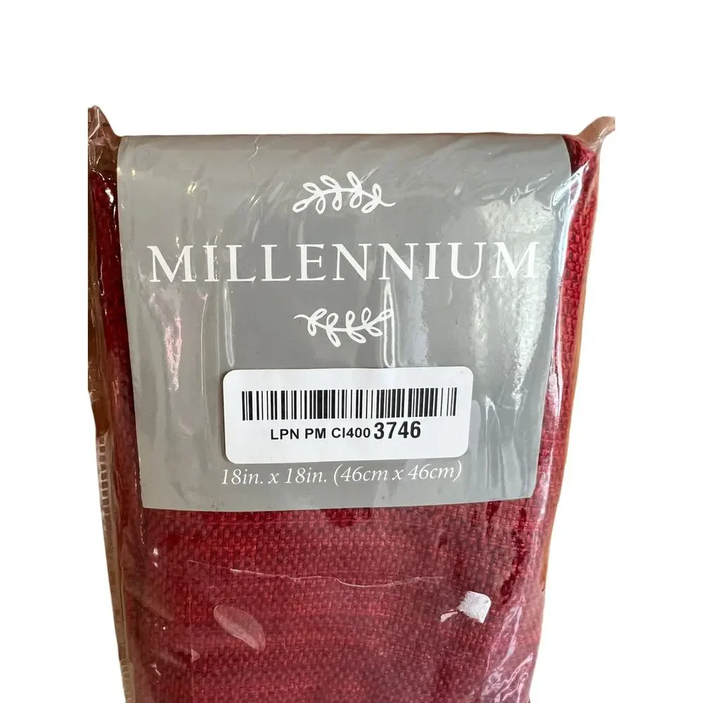 Set of 4 Millennium Woven Napkins Red